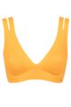 Ladies 1 Pack Sloggi Zero Feel Flow Bralette - Burnt Apricot