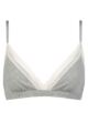 Ladies 1 Pack Sloggi GO Ribbed Bralette - Grey