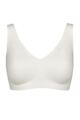Women's Sloggi Zero Feel Seamfree Bralette with Removable Pads - White