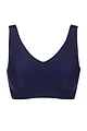 Women's Sloggi Zero Feel Seamfree Bralette with Removable Pads - Navy