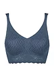 Women's 1 Pack Sloggi Zero Feel Bliss Bralette - Smoky Blue