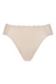 Women's 1 Pack Sloggi Zero Feel Bliss High Leg Briefs - Puff Pink