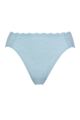 Women's 1 Pack Sloggi Zero Feel Bliss High Leg Briefs - Light Blue