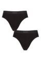 Mens 2 Pair Sloggi EVER Ease Briefs - Black