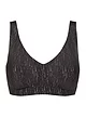 Women's 1 Pack Sloggi ZERO Feel 2.0 Festive Bralette - Black