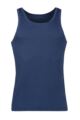 Mens 1 Pack Sloggi SLG Baselayer Tank Top - Ultramarine