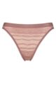 Womens 1 Pack Sloggi FREE evolve String Lace Thong - Date Night Pink