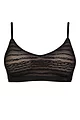 Womens 1 Pack Sloggi FREE Evolve Lace Push-Up Bra - Black