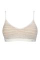 Womens 1 Pack Sloggi FREE Evolve Lace Push-Up Bra - Silk White