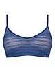 Womens 1 Pack Sloggi FREE Evolve Lace Push-Up Bra - Blue Sapphire