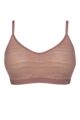 Womens 1 Pack Sloggi FREE Evolve Lace Push-Up Bra - Date Night Pink