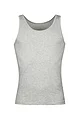 Mens 1 Pack Sloggi EVER Ease Tank Top - Dark Grey Melange