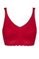 Women's 1 Pack Sloggi ZERO Feel Bliss Festive Bralette - Shanghai Red