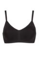 Women's 1 Pack Sloggi Zero Feel Pure Soft Bra - Black