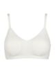 Women's 1 Pack Sloggi Zero Feel Pure Soft Bra - Silk White