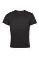Mens 1 Pack Sloggi SLG Base Soft T-Shirt - Black