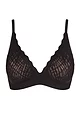 Women's 1 Pack Sloggi Zero Feel Bliss THE UP Push Up Bra - Black