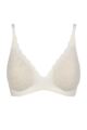 Women's 1 Pack Sloggi Zero Feel Bliss The Up Push Up Bra - Silk White