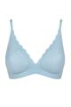 Women's 1 Pack Sloggi Zero Feel Bliss The Up Push Up Bra - Light Blue