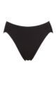 Women's 1 Pack Sloggi Zero Feel Pure High Leg Briefs - Black