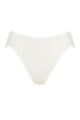 Women's 1 Pack Sloggi Zero Feel Pure High Leg Briefs - Silk White