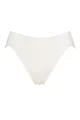 Women's 1 Pack Sloggi Zero Feel Pure High Leg Briefs - Silk White