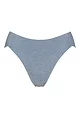 Women's 1 Pack Sloggi Zero Feel Pure High Leg Briefs - Liberty Blue
