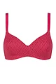 Women's 1 Pack Sloggi Zero Feel Bliss THE UP T-Shirt Bra - Berry