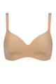 Women's 1 Pack Sloggi Zero Feel 2.0 THE UP T-Shirt Bra - Nostalgic Brown