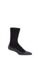 Boys and Girls 1 Pair Falke Active Warm Wool Blend Socks - Black