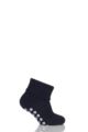 Babies 1 Pair Falke Catspads Slipper Socks - Dark Marine