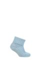 Babies 1 Pair Falke Catspads Slipper Socks - Crystal Blue