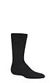 Boys And Girls 1 Pair Falke Family Casual Cotton Socks - Black