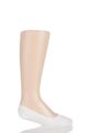 Boys And Girls 1 Pair Falke Invisible Step Shoe Liners - Off White