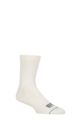Mens and Women's 1 Pair 1000 Mile Double Layer Repreve Socks - White