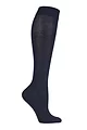 Girls 1 Pair Falke Back to School Plain Cotton Knee High Socks - Dark Marine