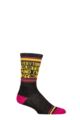 Gumball Poodle 1 Pair Everything Hurts and I'm Dying Cotton Socks - Black