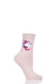 Girls 1 Pair Falke Unicorn Socks - Pink