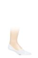 Boys and Girls 1 Pair Falke Cool Kick Invisible Socks - White