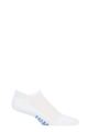 Boys and Girls 1 Pair Falke Cool Kick Trainer Socks - White