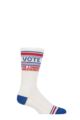 Gumball Poodle 1 Pair Vote...For Longer Weekends - Gym Crew Socks Cotton Socks - Multi