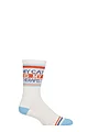 Gumball Poodle 1 Pair My Cat is My Therapist Cotton Socks - Multi