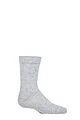 Boys and Girls 1 Pair Falke Cool 24/7 Organic Cotton Socks - Grey