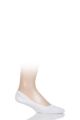 Mens 1 Pair Falke Cool 24/7 Cotton Invisible Socks - White