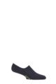 Mens 1 Pair Falke Keep Warm Virgin Wool Trainer Socks - Dark Sapphire