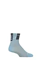 Mens and Women's 1 Pair BUFF Run COOLNET® Quarter Length Socks - Blue