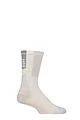 Mens and Women's 1 Pair BUFF Run COOLNET® Crew Length Socks - White