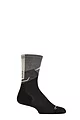 Mens and Women's 1 Pair BUFF Hike Merino Lightweight Crew Length Socks - Graphite