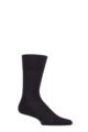 Mens 1 Pair Falke ClimaWool Recycled Yarn Socks - Dark Navy