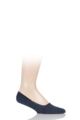 Mens 1 Pair Falke Invisible Step Shoe Liners - Denim